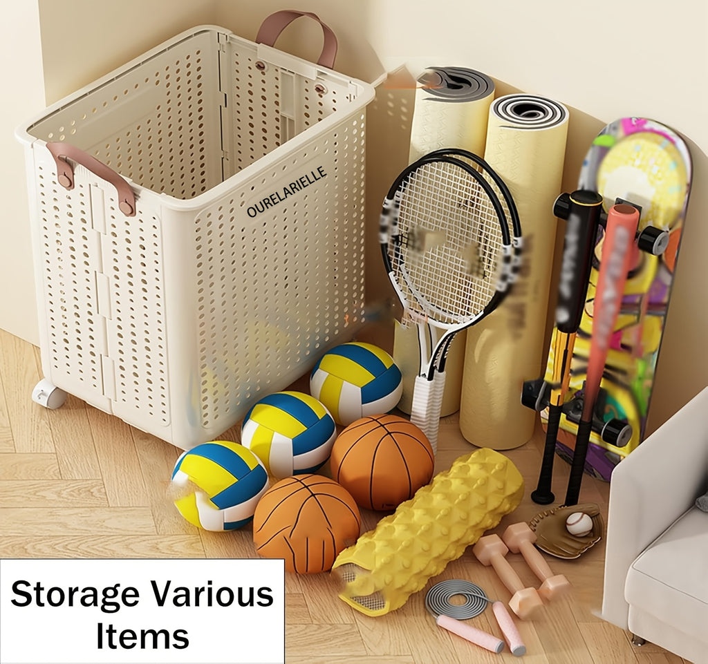 🧺✨ EasyMove™ Laundry Hamper