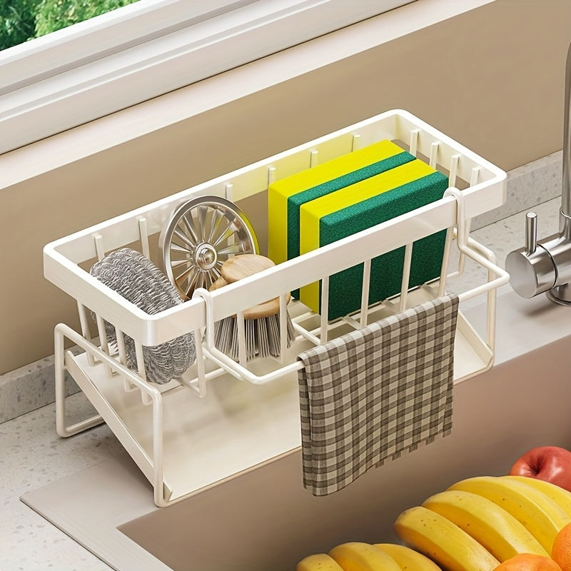 🧽 SinkPro™ No-Drill Kitchen Sink Organizer