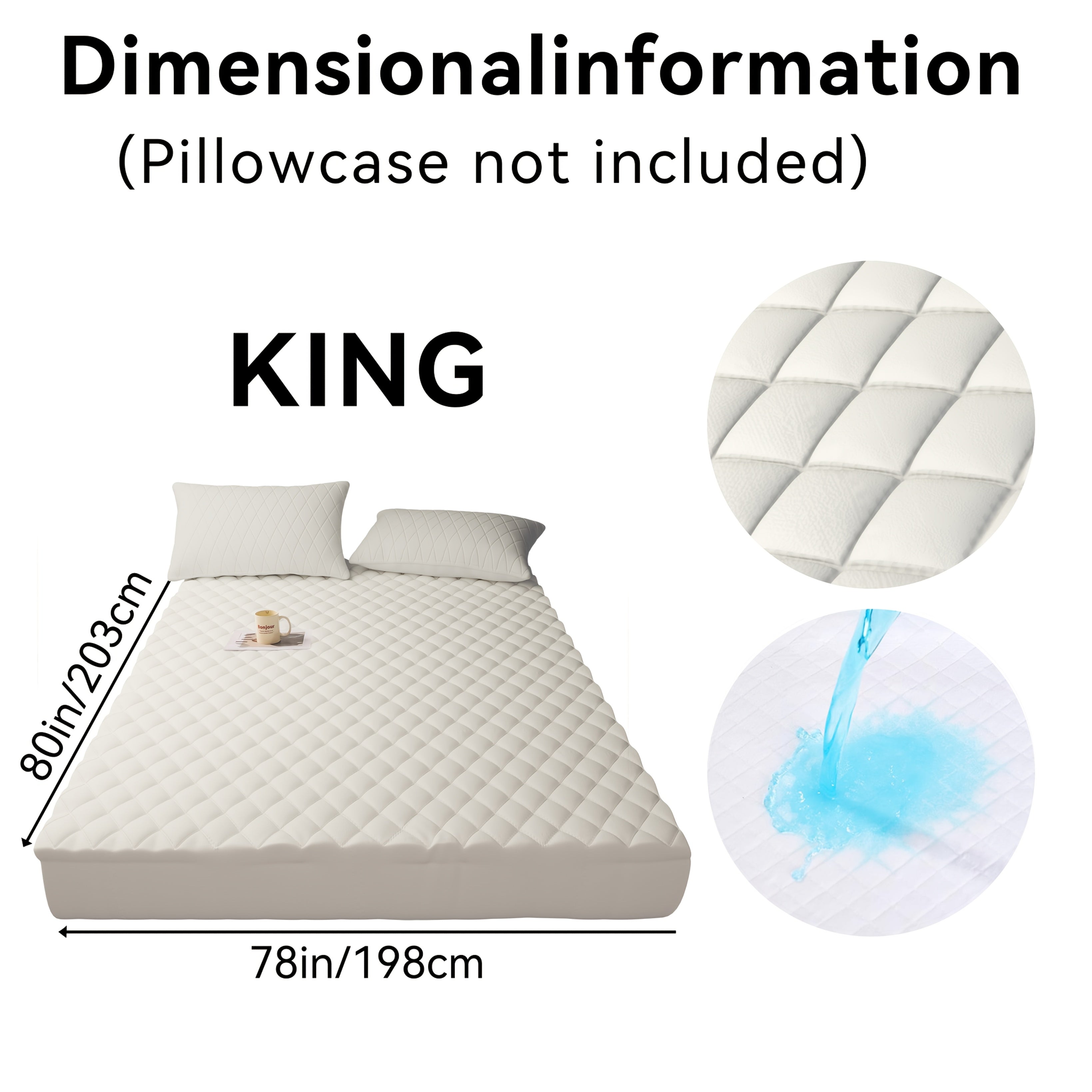 🛏️ SleepGuard™ Waterproof Mattress Protector