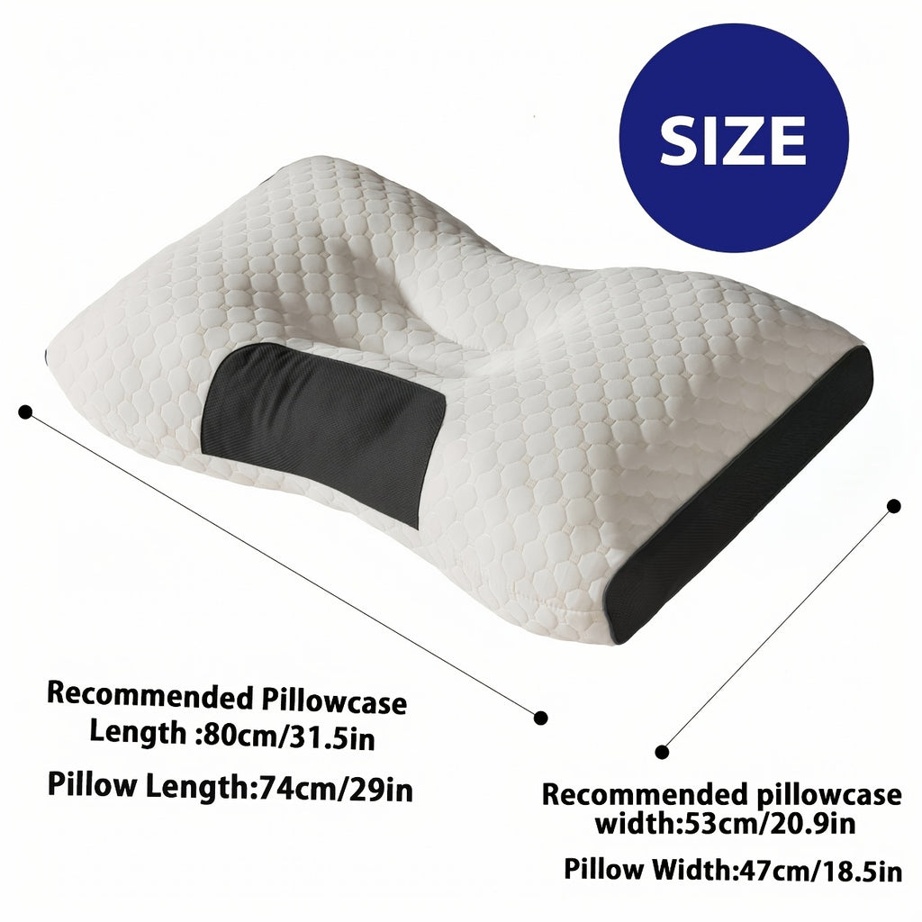 🌙 SleepAlign™ Duo Comfort Pillow