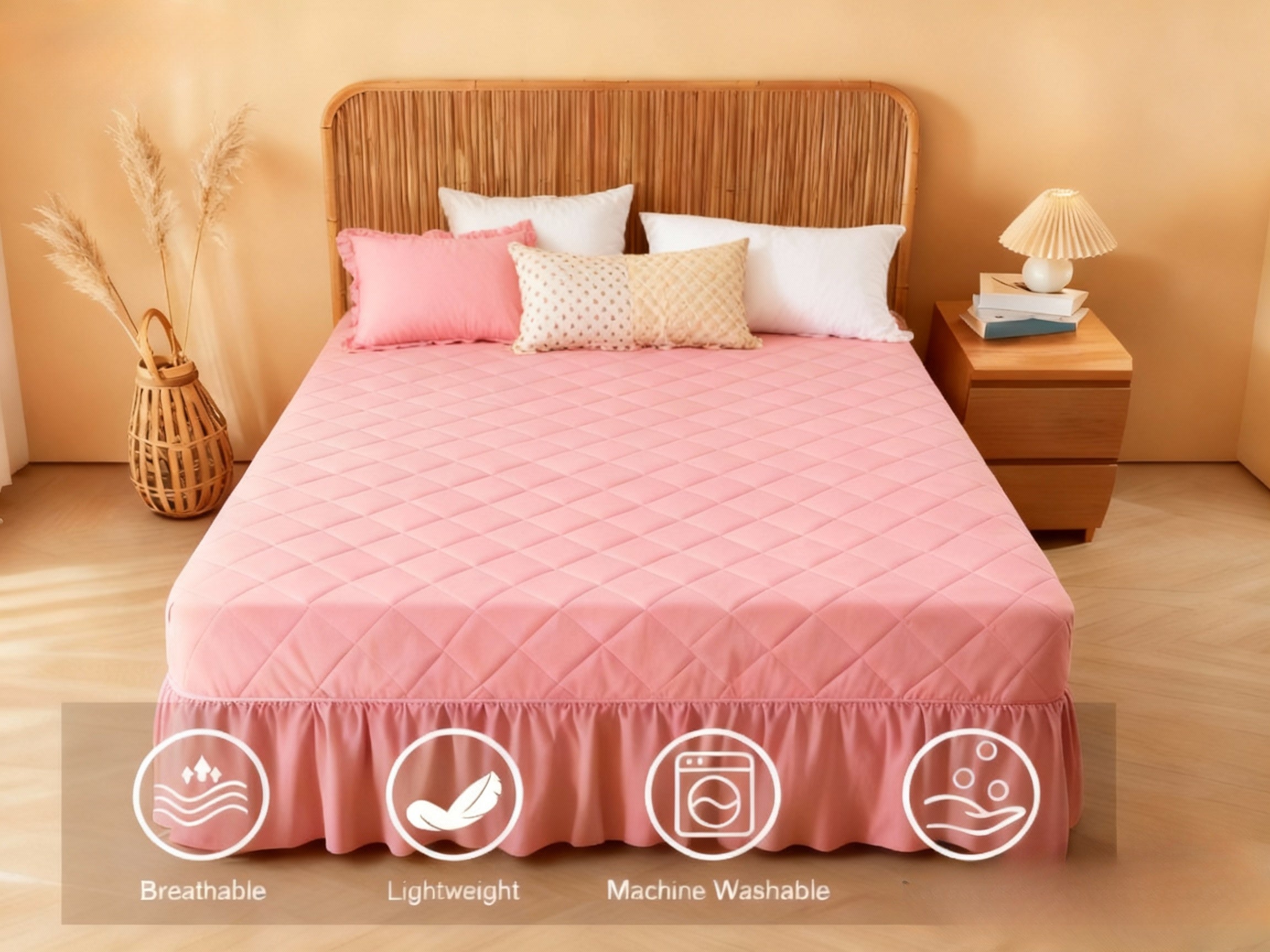 🛏️ SleepGuard™ Waterproof Mattress Protector