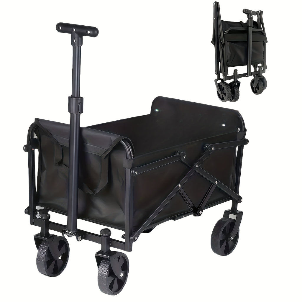 🛒 TitanHaul™ All-Terrain Folding Utility Cart