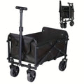 🛒 TitanHaul™ All-Terrain Folding Utility Cart