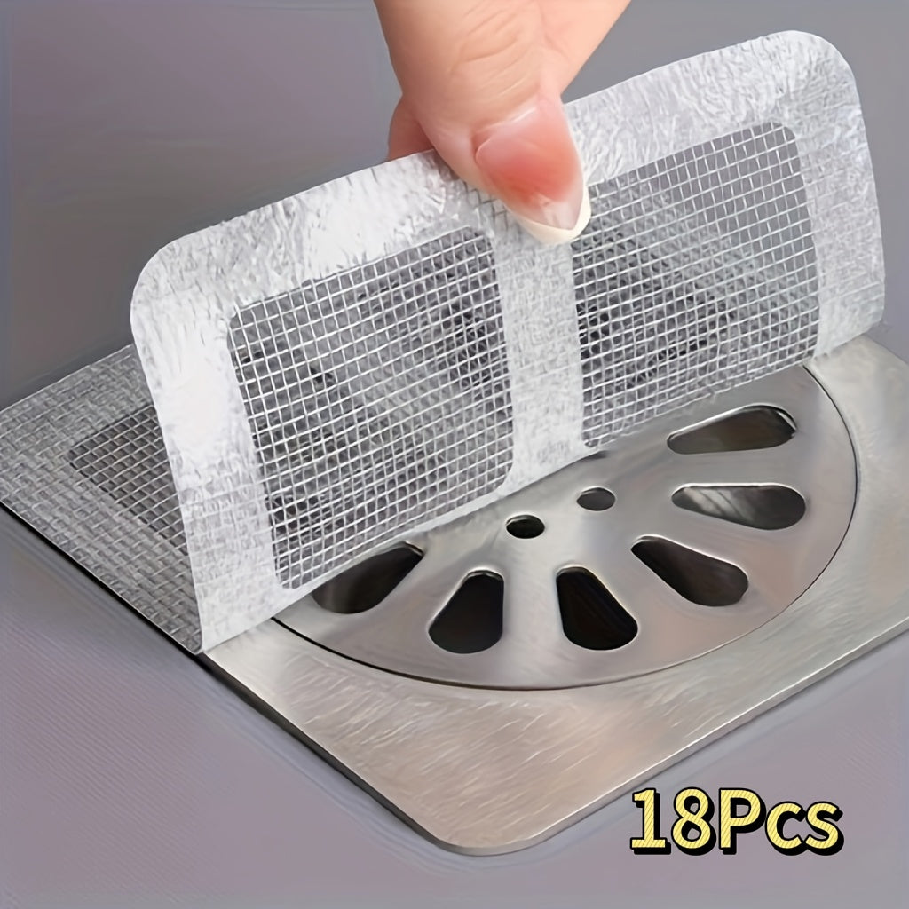 🚿 DrainGuard™ Hair Catcher Stickers