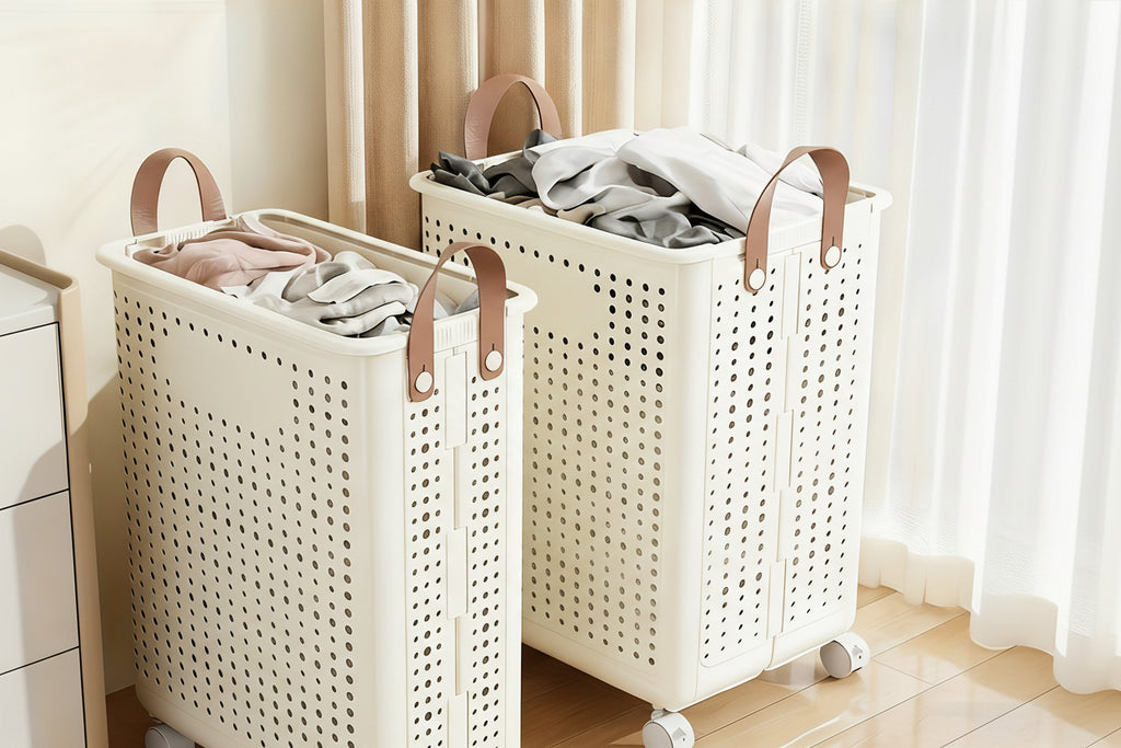🧺✨ EasyMove™ Laundry Hamper