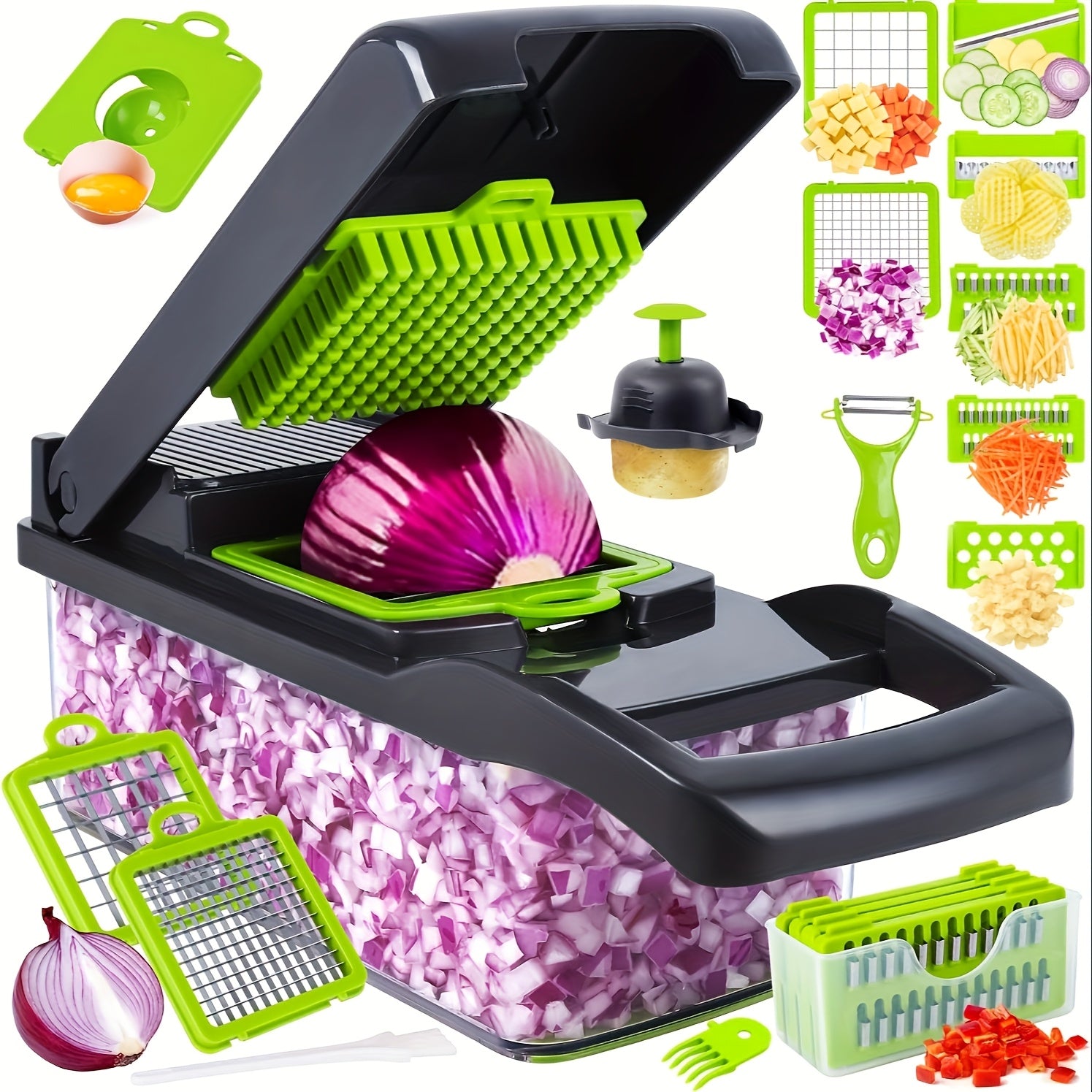 QuickChef Pro™ 16-in-1 Vegetable Chopper