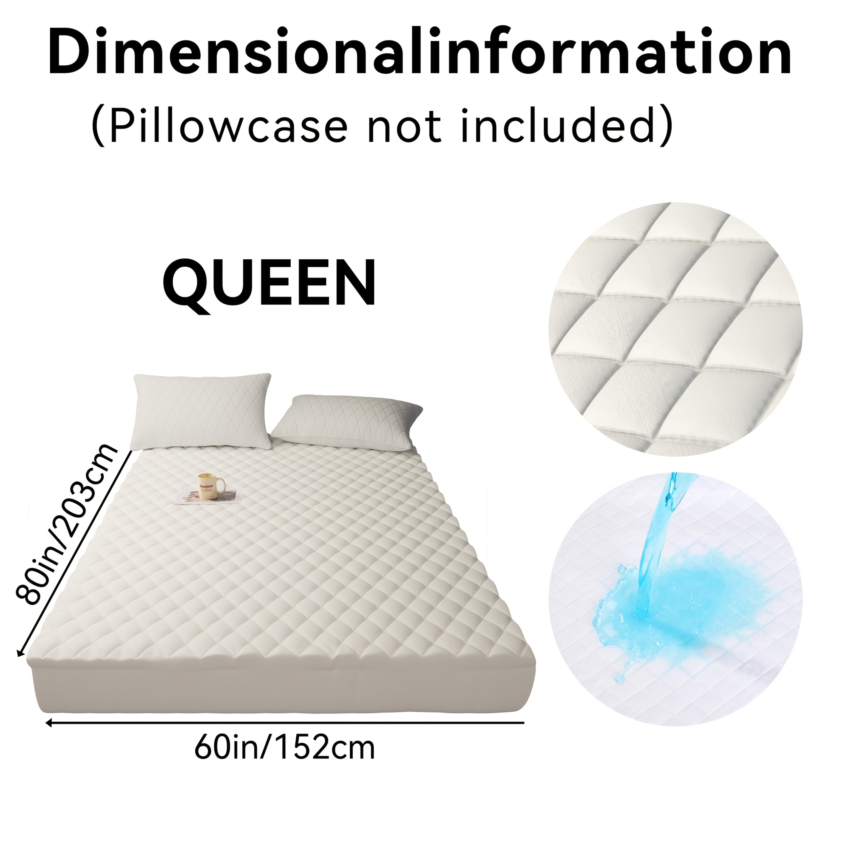 🛏️ SleepGuard™ Waterproof Mattress Protector