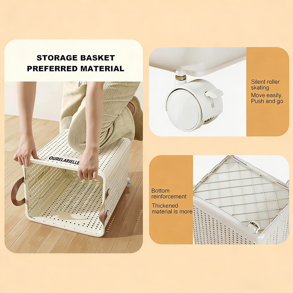 🧺✨ EasyMove™ Laundry Hamper